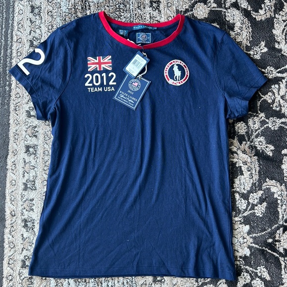 NWT: Ralph Lauren size large 2012 Team USA Olympic Team shirt - Picture 1 of 4